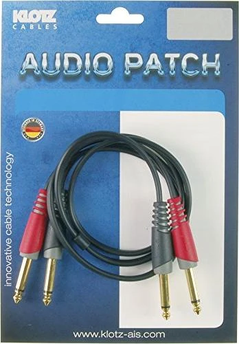 Klotz Audio Patch Twincable 2.0m