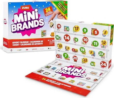 Zuru Mini Brands Retro Grocery, Foodie and Toy Adventskalender