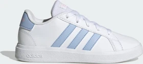 adidas Grand Court Lifestyle Tennis Lace-Up cloud white/blue dawn/clear pink (Junior)