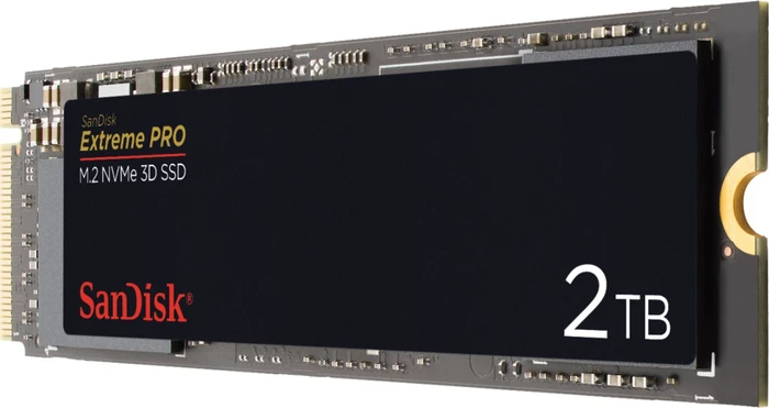 SanDisk Extreme Pro M.2 NVMe 3D SSD 2TB, M.2 2280 / M-Key / PCIe 3.0 x4