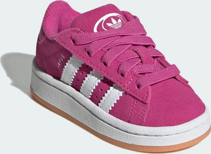 adidas Campus 00s Comfort Closure Elastic Lace semi lucid fuchsia/cloud white/gum (Junior)