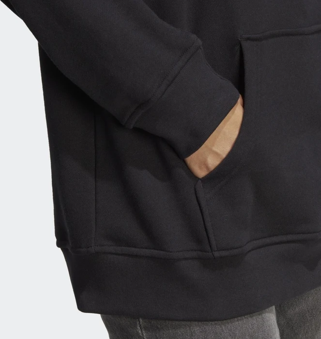 adidas Adicolor Trefoil Hoodie schwarz/weiß (Damen)