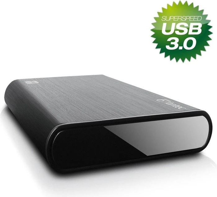 Fantec DB-ALU3, schwarz, USB-B 3.0