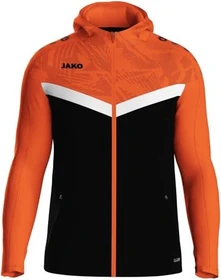 Jako Iconic Trainingsjacke black/neon orange (Junior)