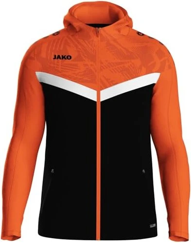 Jako Iconic Trainingsjacke black/neon orange (Junior)