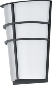 Eglo Breganzo Wandleuchte 2-flammig anthrazit