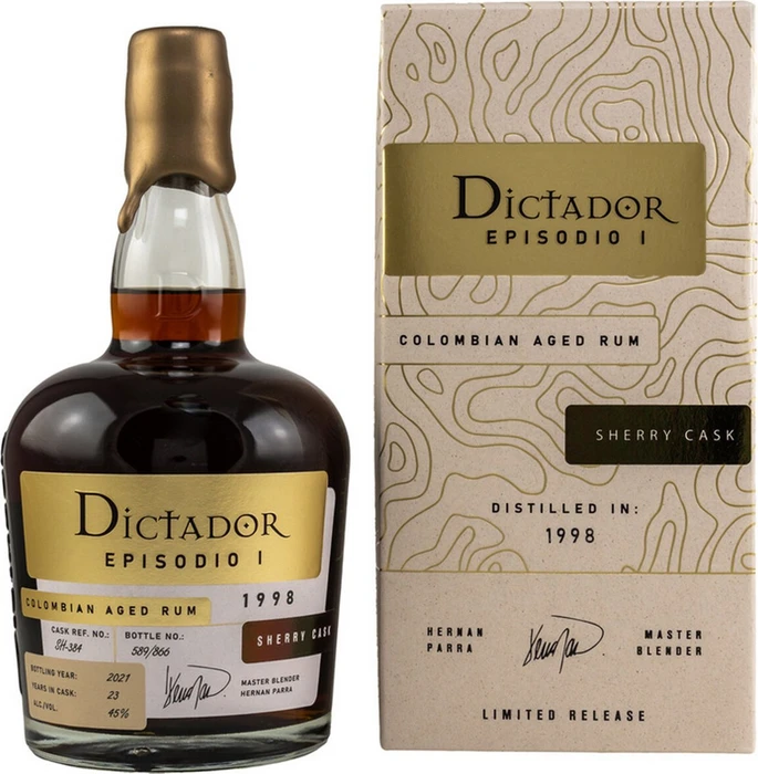 Dictador Episodio I Sherry Cask 1998 700ml
