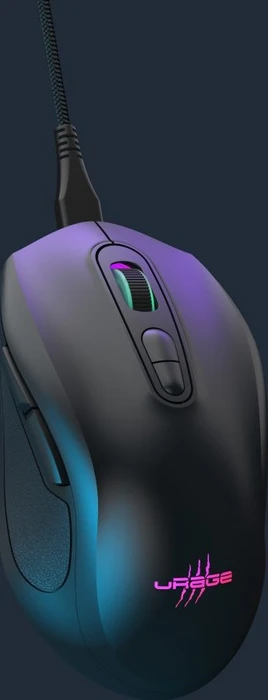 Hama uRage Reaper 340 Gaming Mouse schwarz, USB