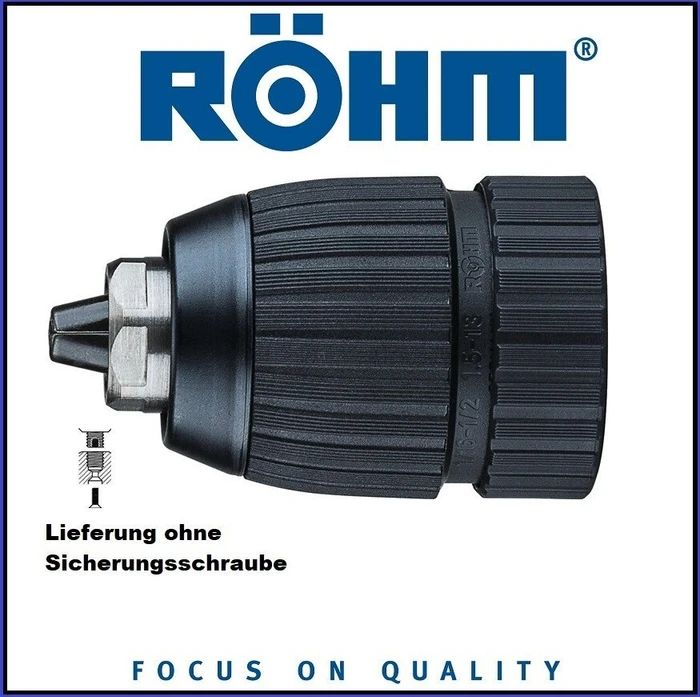 Röhm Extra80-RV Schnellspannbohrfutter