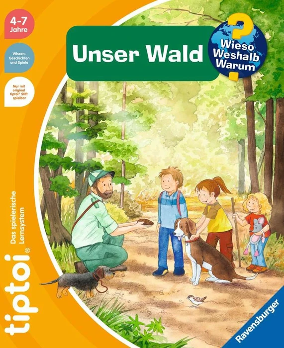 Ravensburger tiptoi Buch: Wieso? Weshalb? Warum?: Unser Wald