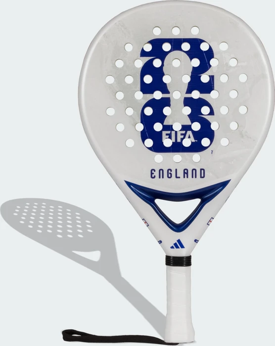 adidas ENG OLP WC2026 Padel-Tennisschläger white/victory blue/solar red