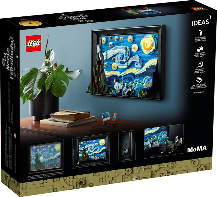 LEGO Ideas - Vincent van Gogh - Sternennacht
