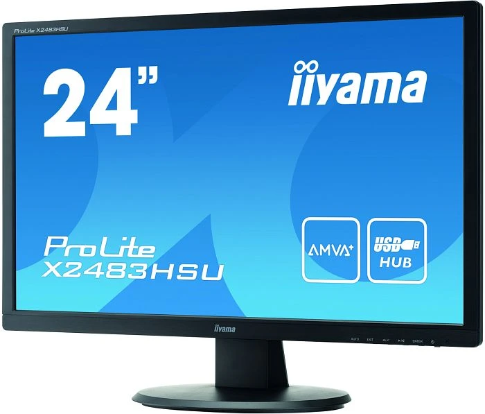 iiyama ProLite X2483HSU-B1, 24"
