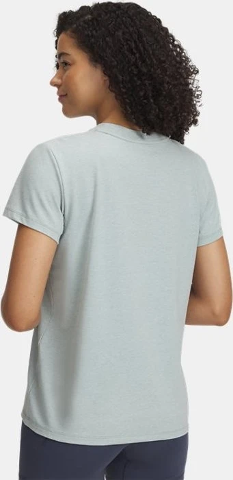 Under Armour Rival Core Funktionsshirt kurzarm silica green/white (Damen)