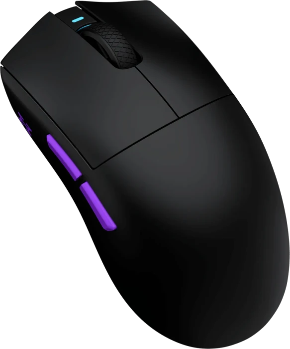 Hellyberry HM47 Wireless Gaming Mouse mit Ladestation, schwarz, USB/Bluetooth