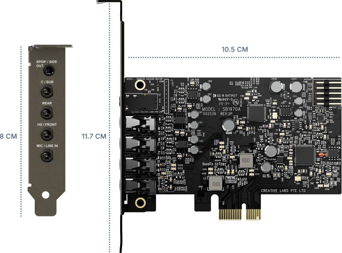 Creative Sound Blaster Audigy FX Pro, PCIe, retail