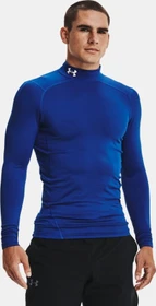 Under Armour ColdGear Kompressionsshirt langarm royal/white (Herren)