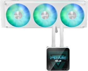 ASUS Prime SLC II 360 ARGB LCD White Editon
