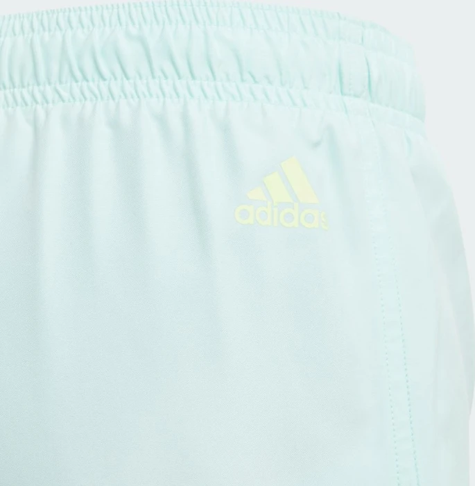 adidas Sportswear Essentials Logo CLX Badeshorts semi flash aqua/green spark (Junior)