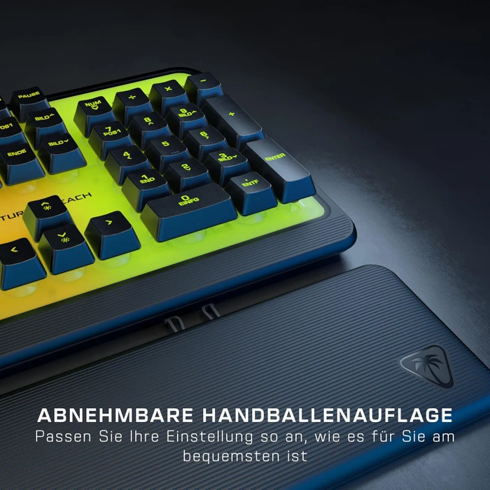 Turtle Beach Magma Gaming Keyboard, schwarz, LEDs RGB, USB, DE