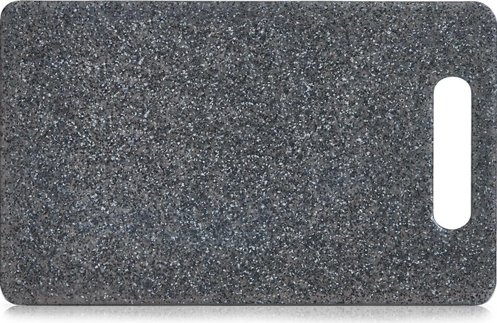 Zeller Kunststoff Schneidbrett granitoptik 25x15cm