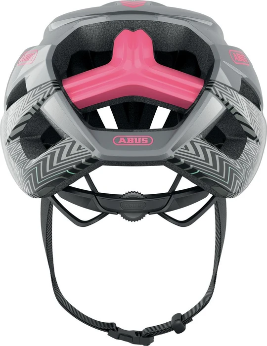 ABUS Stormchaser Helm zigzag grey