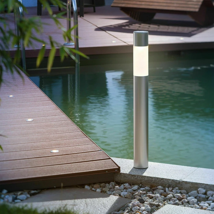 esotec Pole Light Duo Color Solar Wegeleuchte