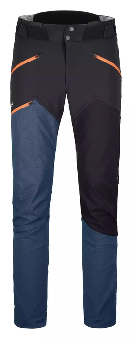 Ortovox Westalpen Softshell Hose lang black raven (Herren)