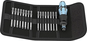 Wera Kraftform Kompakt 60 Edelstahl Bitset, 17-tlg.