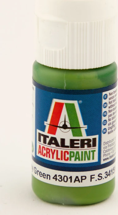 Italeri Acrylic Paint interior grey green RAF / Royal Navy, 20ml