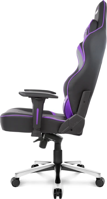 AKRacing Master Max Gamingstuhl, schwarz/grau/violett