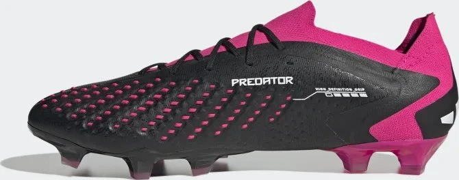 adidas Predator Accuracy.1 Low FG core black/cloud white/team shock pink 2