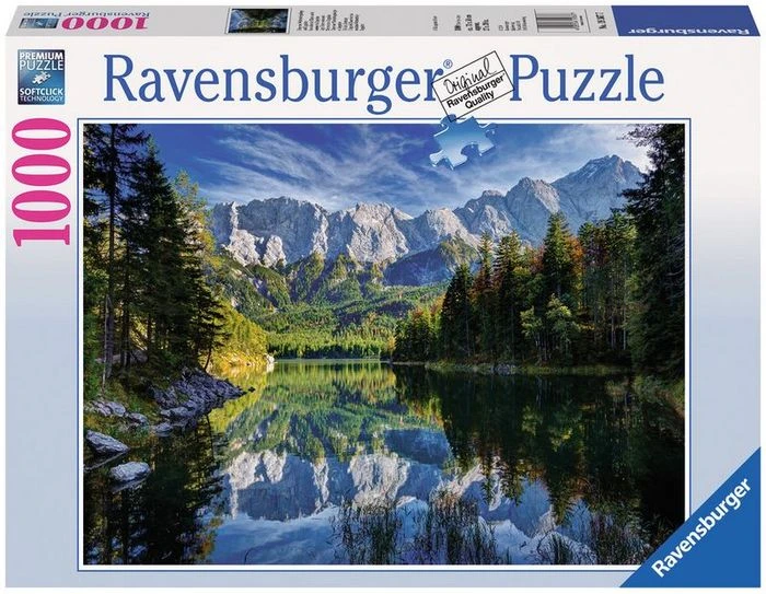 Ravensburger Puzzle Eibsee mit Wettersteingebirge und Zugspitze