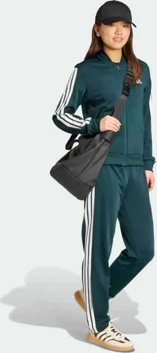 adidas Essentials 3-Streifen Trainingsanzug aurora ivy (Damen)
