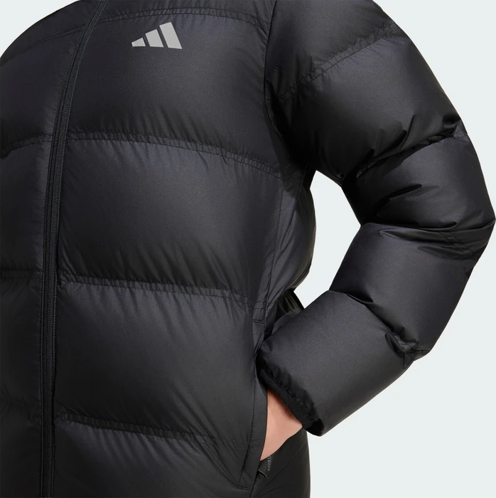 adidas Kunstdaunen Funktionsjacke black/reflective silver (Junior)
