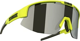 Bliz Matrix matt limegreen/smoke-silver mirror