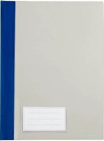 Bene Schnellhefter Kunststoff mit Einsteckfach, A4, blau, 10er-Pack