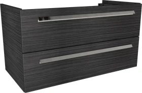 Lanzet K1 Waschtischunterschrank 89.2x44.3x48.3cm, dark oak