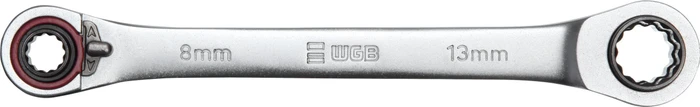 WGB 4in1 Doppelringratschenschlüssel, 9/11/14/15x229mm