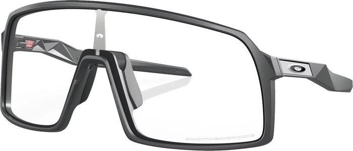 Oakley Sutro matte carbon/clear to black iridium