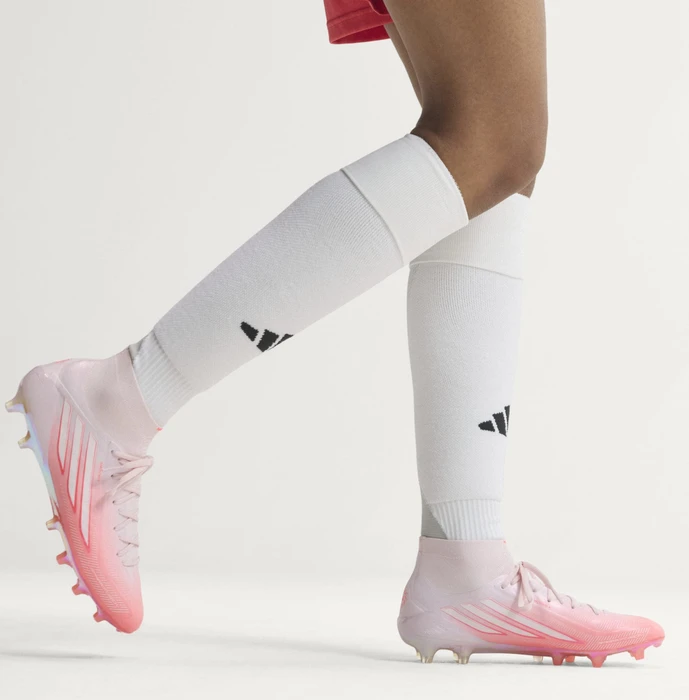 adidas F50 Sparkfusion Elite Mid solar turbo/cloud white/distilled pink (Damen)