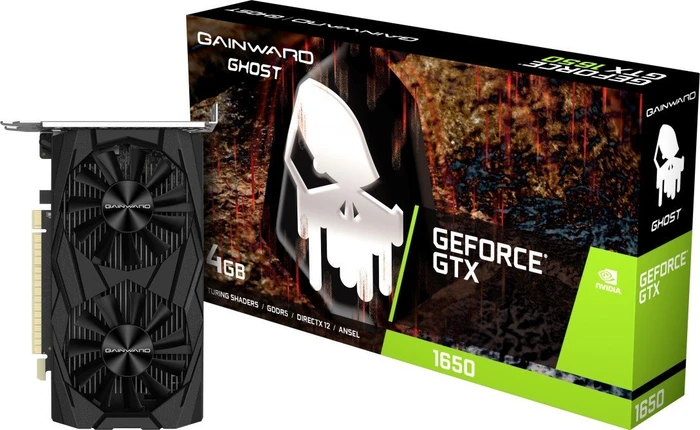 Gainward GeForce GTX 1650 Ghost, 4GB GDDR5, HDMI, 2x DP