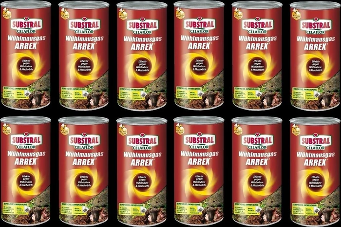 Evergreen Garden Care Substral Celaflor Wühlmaus Gas Arrex, 250g