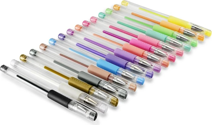 Hama Pastell & Classic Set Gelroller sortiert, 15er-Set
