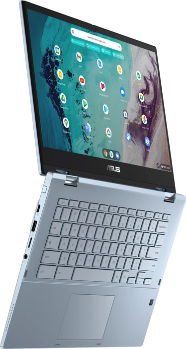 ASUS Chromebook Flip CX3 CX3400FMA-E10026, AI Blue, Core i5-1130G7, 8GB RAM, 256GB SSD, DE