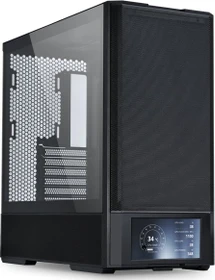 Lian Li LANCOOL 207 DIGITAL, schwarz, Glasfenster (LAN207DX)