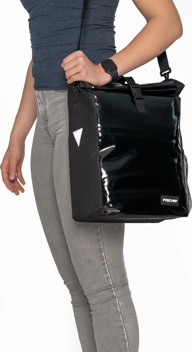 Fischer Kurier Gepäcktasche schwarz
