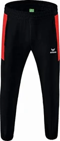 Erima Team Trainingshose lang schwarz/rot (Herren)