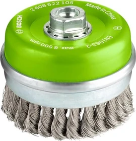 Bosch Professional PRO Stainless Steel Heavy Topfbürste, 100mm, 1 Stück