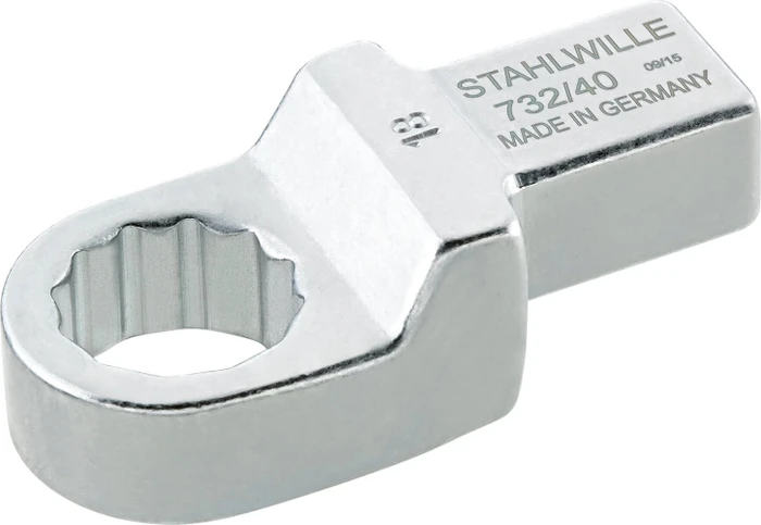 Stahlwille 732/40 Einsteck-Ringschlüssel 14x18mm, 15mm